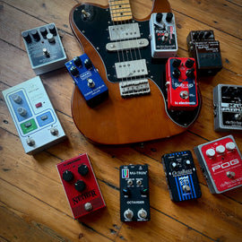 Selection of Sub-Octave pedals